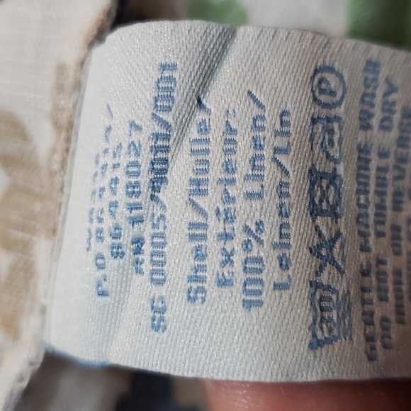 BODEN Leaf Floral 100 % Linen Dress, Size 10R - Picture 12 of 15